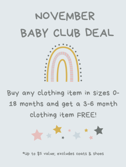 New Baby Club Free Gift
